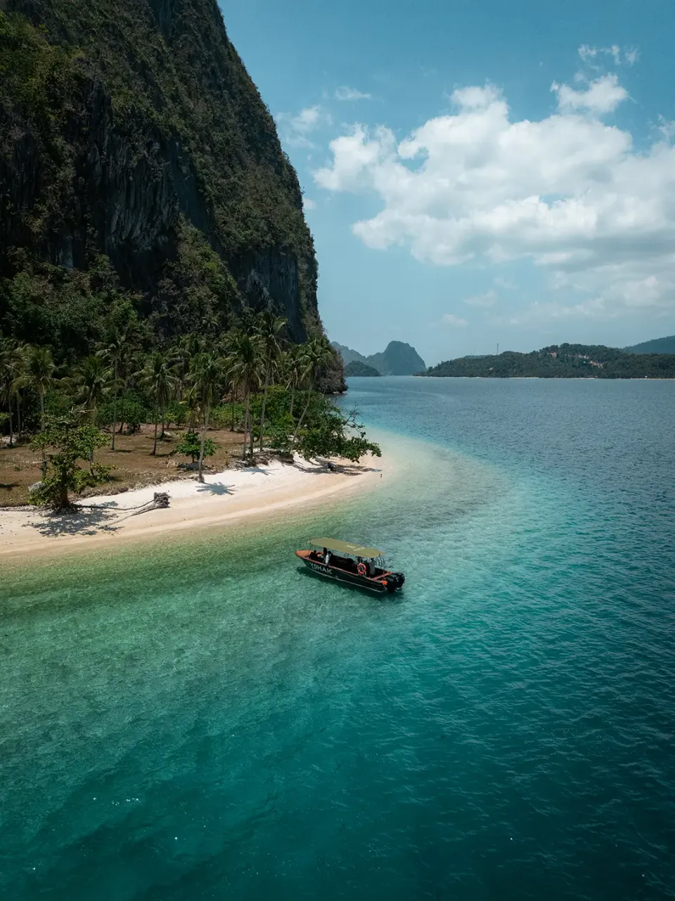 Empty Palawan archipelago